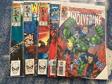 Lot Of Five Marvel Wolverine Comic Books picture