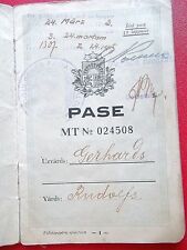 Latvia/Latvian passport, issued 1927 to R. Gerhards picture