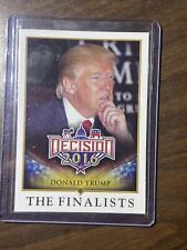 Decision 2016 The Finalists Donald Trump Card #81 picture