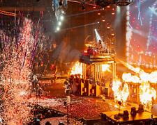 KISS 2023 End The Road Tour New York Madison Square Fire On-Stage 8x10 Photo picture