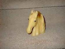 Vintage Horse Wax Candle Statue 7