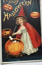 Halloween Picture Postcard Cover A Jolly Halloween 1910 Series No 978 picture