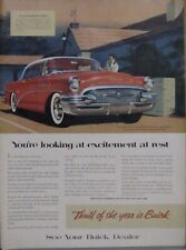 1955 Buick Super 2dr HT Ad (Red) picture