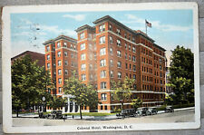 Colonial Hotel Washington DC Postmarked 1927 Vintage Postcard picture