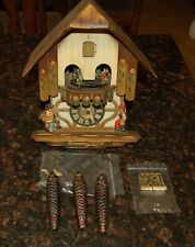 E.SCHMECKENBECHER Dancing Couples Musical Cuckoo Clock, GERMANY Parts Or Repair picture