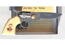 John Henry Doc Holliday Gun Shaped Pocketknife 7 Inches Open picture