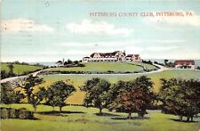 Pittsburg Pennsylvania 1910 Postcard Pittsburgh Country Club picture