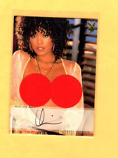 QIANA CHASE   AUTOGRAPH CARD  2020 Stellar Playboy's CARD  SEXY CENTERFOLDS picture