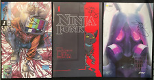 Ninja Funk Trifecta 3 signed Books #1x2 , #2 Variants Signed JPG, Riegel,Schuitt picture