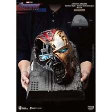 Avengers Endgame Iron Man MK 50 Helmet Battle Damaged Master Craft Resin Statue picture