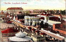 Postcard Overview of The Pike in Long Beach, California~139770 picture