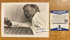 William F Buckley Signed Autographed 5x7 Photo Beckett BAS National Review 2 picture