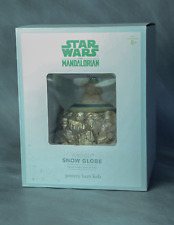 Pottery Barn Kids Star Wars The MANDALORIAN GROGU Snow Globe Brand New In Box picture