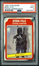 1980 Topps Star Wars Empire Strikes Back Boba Fett Rookie Card #11 PSA 9 MINT picture