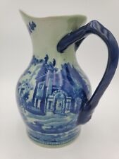 Victoria Ware Ironstone Blue Flow Pitcher picture