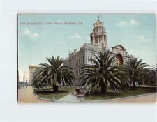 Postcard San Joaquin County Courthouse Stockton California USA picture