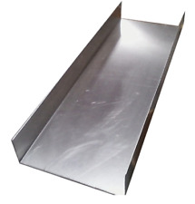 Aluminum Sluice Blank Box Pan Gold 48 x 8 x 4 Custom Sizes Available 1/8