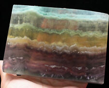 545g 1.19lb NATURAL Bright-coloured FLUORITE CRYSTAL Flakiness Mineral Specimen1 picture