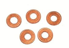 Pure Copper Coin with Hole/Ancient Copper Coin - 5 Pcs Used in Hindu Pooja Coin picture