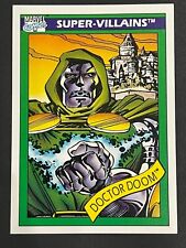 1990 - Impel Marvel Universe - Super Villains - Doctor Doom - #60 - NM-MT picture