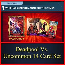 DEADPOOL VS. 14 CARD PURPLE SET-TOPPS MARVEL COLLECT picture