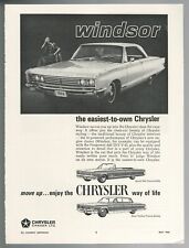 1966 CHRYSLER WINDSOR advertisement, Canadian ad, Windsor 2-door picture