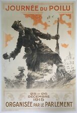 French World War 1 Poster Journée du Poilu. 25 et 26 décembre 1915 picture