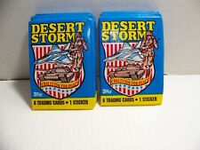 ONE 1991 Topps Desert Storm Unopened Pack picture