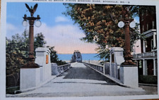 BOONVILLE, MO.    Bridge across Missouri River    Vintage Postcard   1906 picture