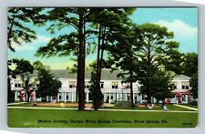 Warm Springs GA, Foundation Medical Building, Georgia c1949 Vintage Postcard picture