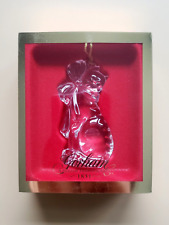 Gorham Full Lead Crystal Cat with Ribbon Made in Germany picture
