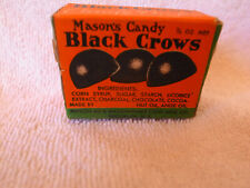Vintage 1930's Mason's Candy Black Crows Miniature Box-Great Graphics Condition picture