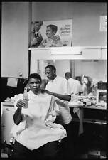 Cassius Clay At Getting Haircut At A Barbershop In Louisville 1960s OLD PHOTO picture