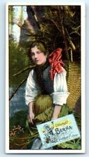 Tobler Swiss Chocolate German Trade Card Switzerland Woman Harvesting KK picture