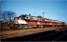 Vintage Postcard Trains Engines Railway Road Tracks New Haven Line P02 picture