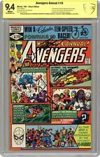 Avengers Annual #10 CBCS 9.4 SS Milgrom/Shooter/Golden/Claremont 1981 1st Rogue picture