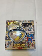 Superman Classic Alarm Clock (Schylling, c. 2000s)....   picture