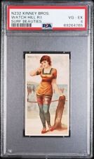 1889 N232 Kinney Bros. Surf Beauties WATCH HILL R.I. PSA 4 VG-EX picture