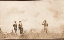 HIKERS ATOP WEST MOUNTAIN QUEENSBURY NY VINTAGE RPPC POSTCARD 1907 042324 T picture
