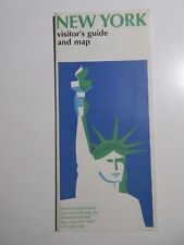 Vintage 1968 New York Visitors Guide And Map picture