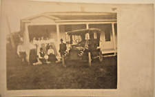 1908 REO Touring & 10 people, FAMILY? 5 3/8