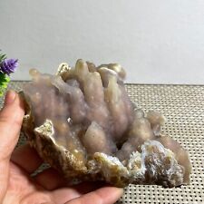 880g Natural Indonesian grape Tubular Agate Grape Agate Crystal Cluster h21 picture