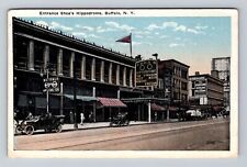 Buffalo NY-New York, Entrance Shea's Hippodrome, Antique Vintage Postcard picture