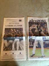 10/20/16 Plain Dealer Newspaper Cleveland Indians To World Series 2016 Tribe picture