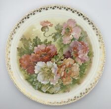 Antique Dresden China Plate with Floral Design by Jaurig picture