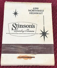 Matchbook Stinson’s Laundry & Cleaners 6188 Northwest Highway picture