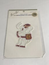 Vintage Land O’ Lace ELEPHANT Sew on Patch Applique Made in USA 2”x3” picture