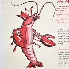 1950s Old Original Bookbinder's Lobster Restaurant Walnut Street Philadelphia PA picture