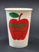 Vintage Big Apple L.i.c. Pizza Deli Bakery New York Queens Blvd Restaurant Cup picture