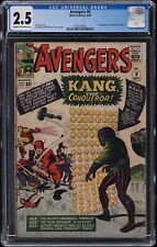 1964 Marvel Avengers #8 CGC 2.5 1st Appearance of Kang the Conqueror picture